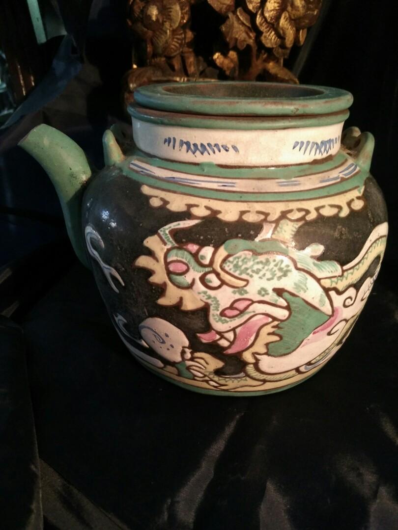 Antique Vietnamese Teapot, Furniture & Home Living, Kitchenware