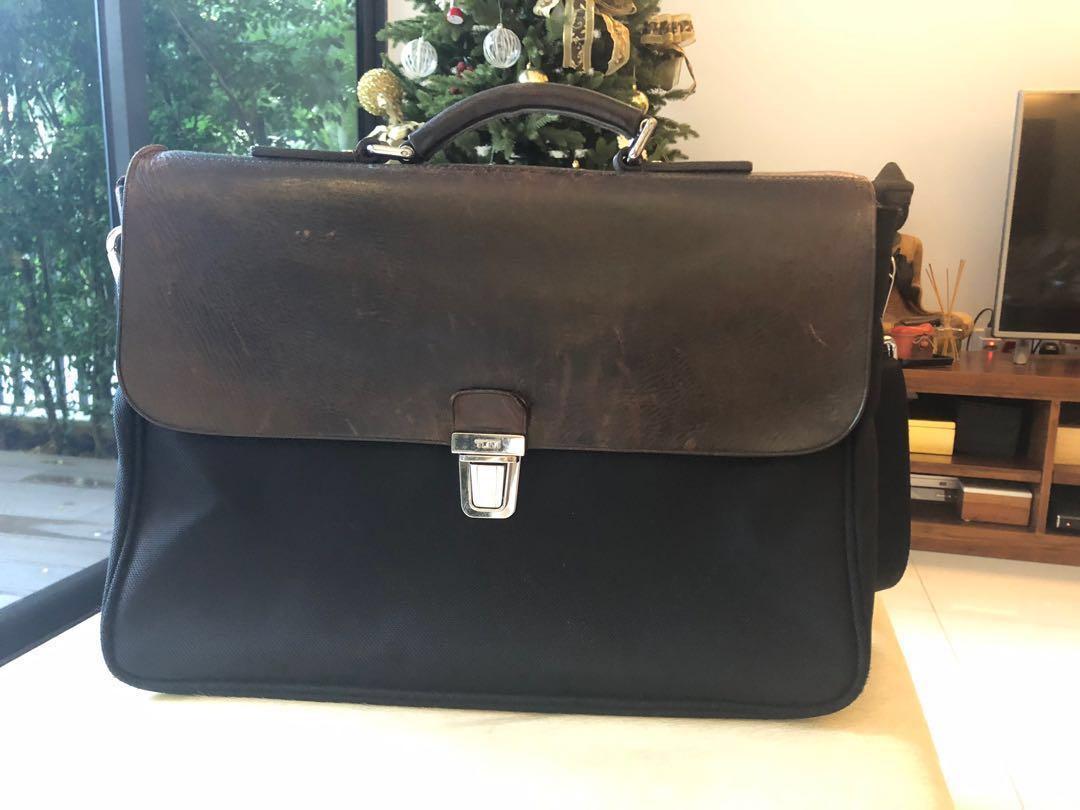 tumi briefcase mens