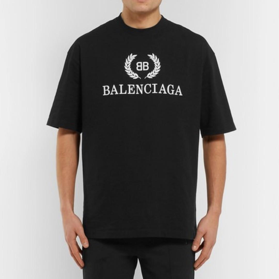 Balenciaga bb best sale tee