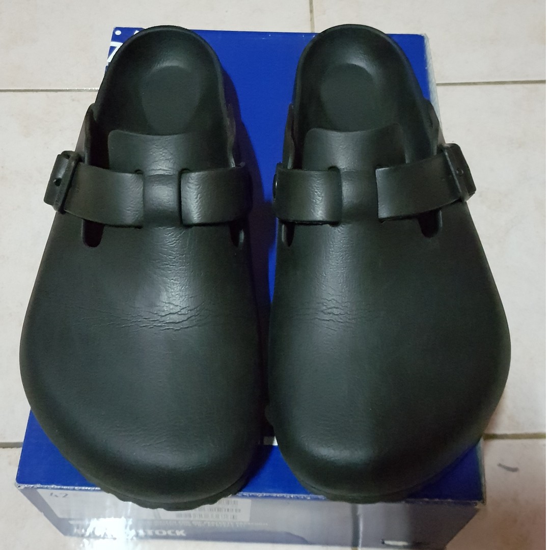 Birkenstock Boston Eva Fesyen Pria Sepatu Lainnya Di Carousell
