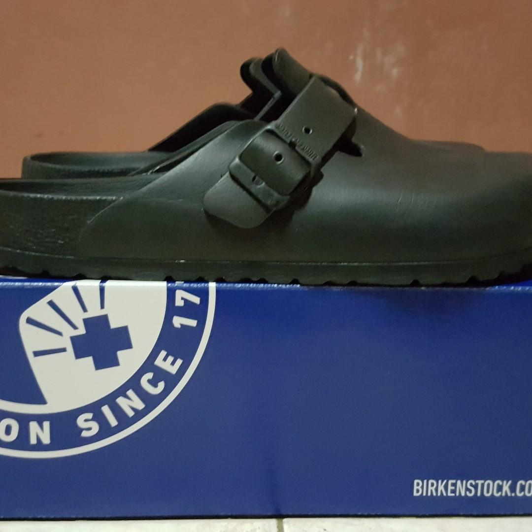 Birkenstock Boston Eva Fesyen Pria Sepatu Lainnya Di Carousell