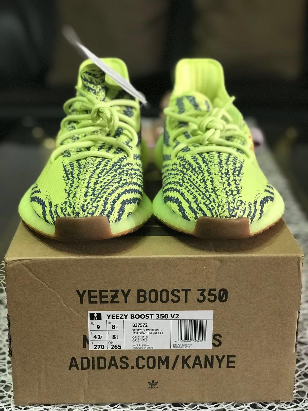 Frozen yellow yeezy best sale footlocker