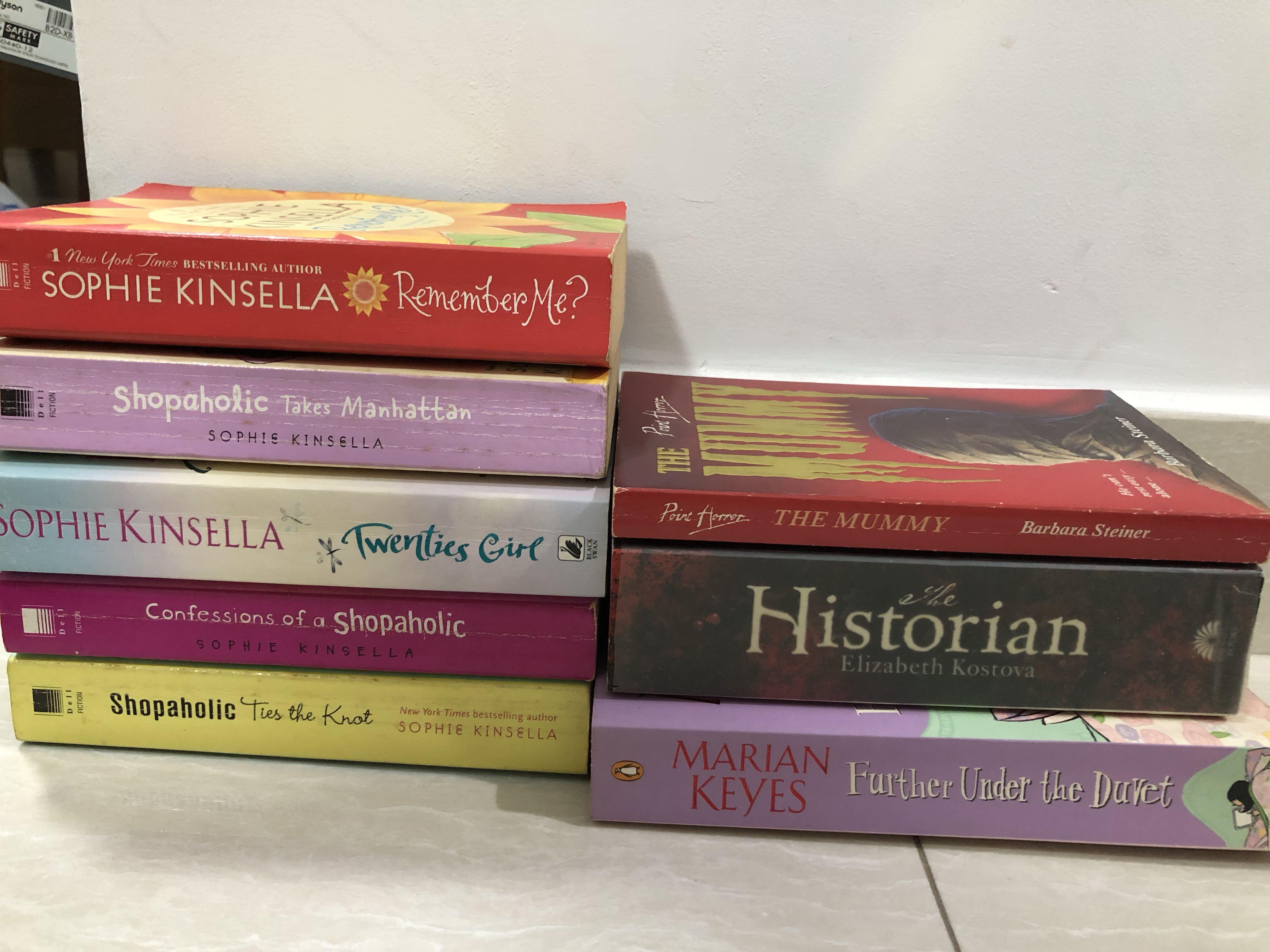 Books Sophie Kinsella Elizabeth Kostova Books Stationery Fiction On Carousell