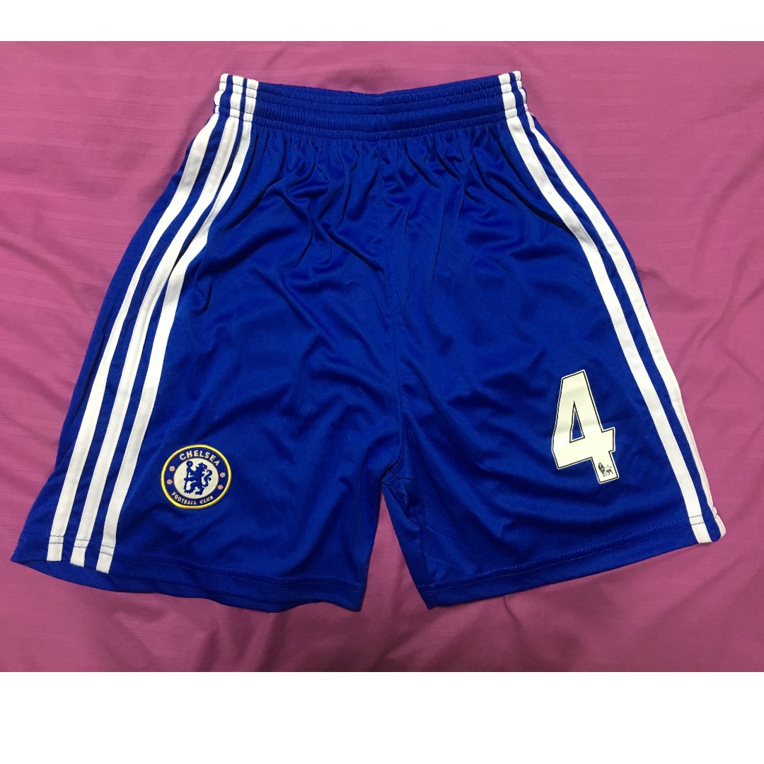Brand New Adidas Chelsea Football Shorts w 4 M Men s