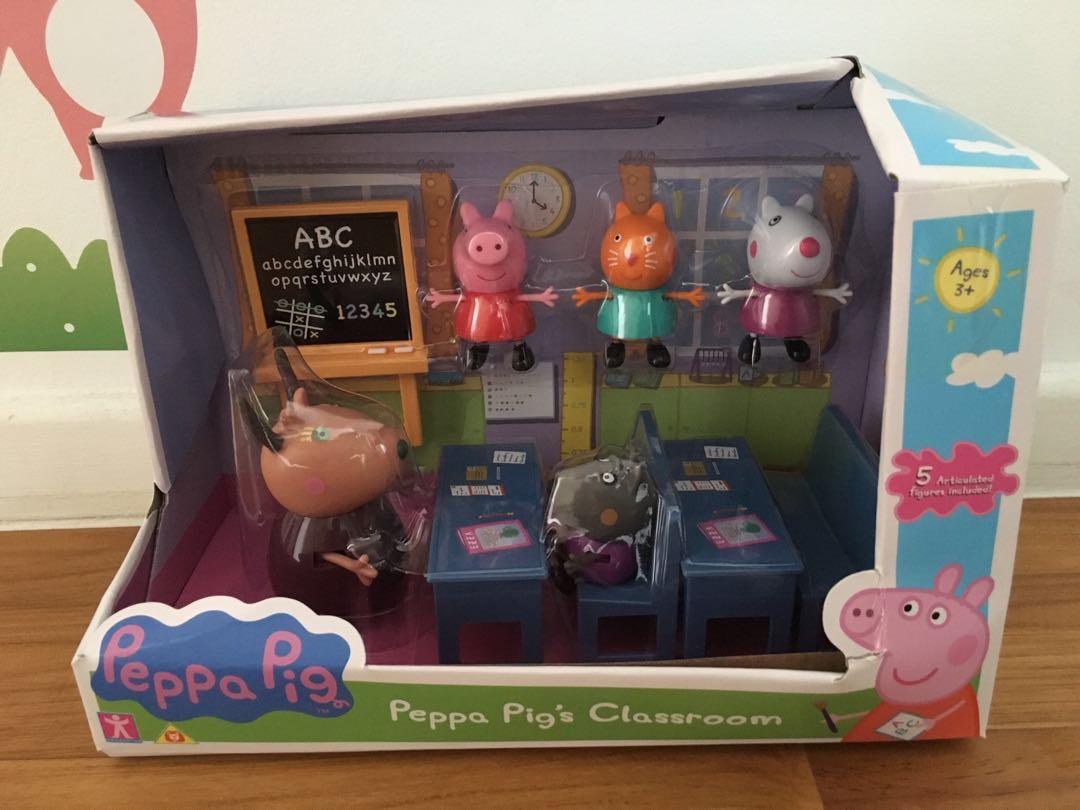 peppa pig classroom set