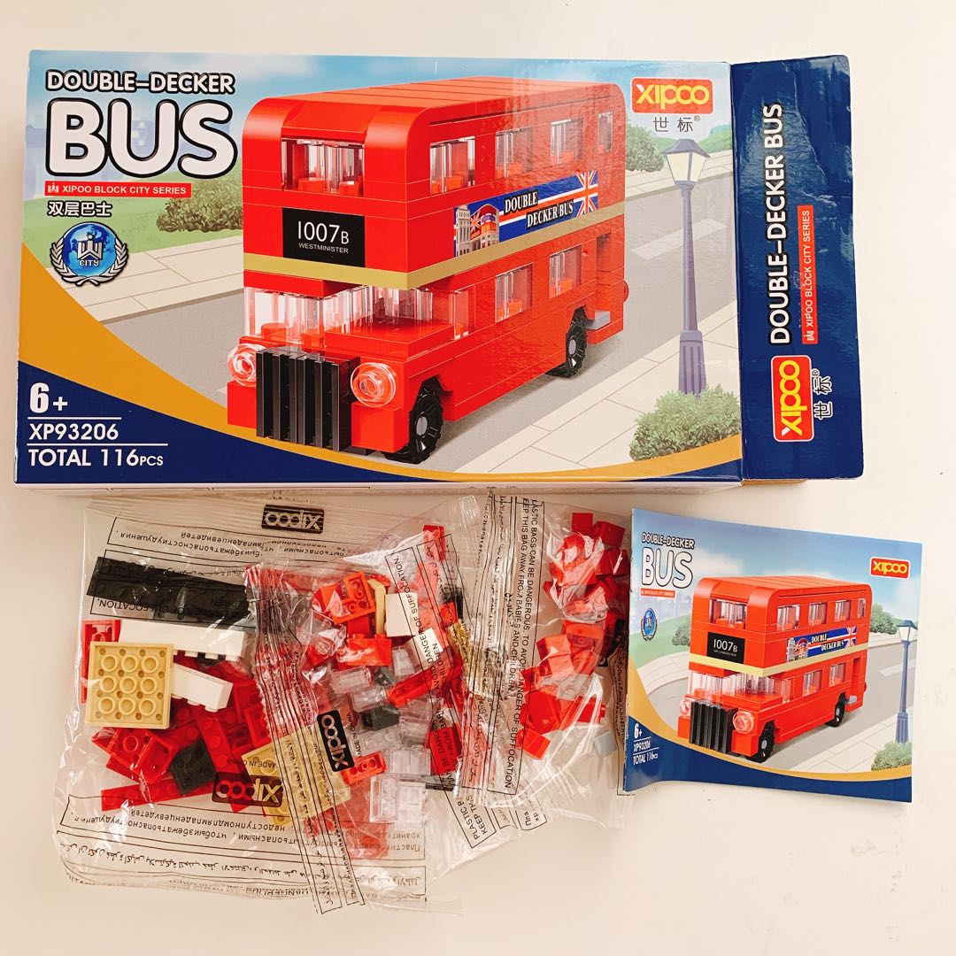 lego double decker bus