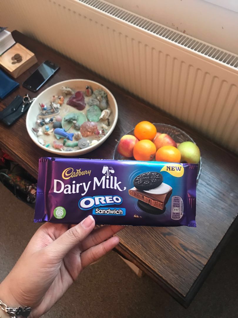 Cadbury Dairy Milk Oreo Sandwich ( new ), Food & Drinks, Packaged