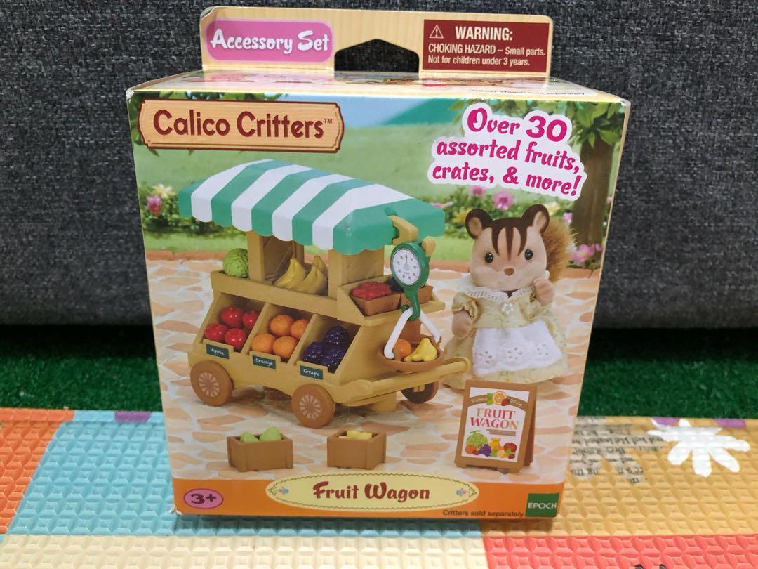 calico critters fruit wagon