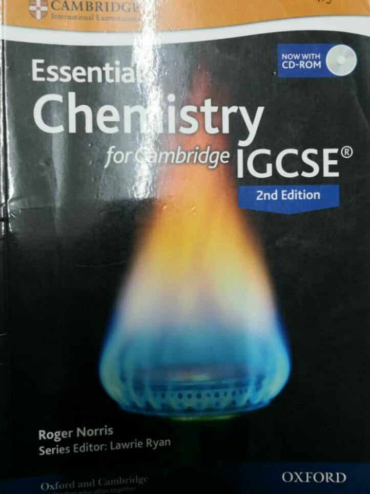 Cambridge Igcse Chemistry Textbook