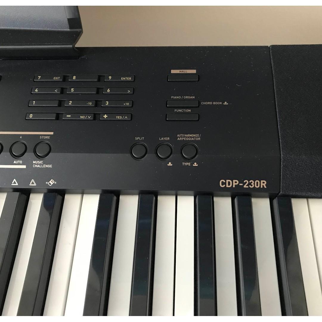Casio cdp best sale 230r midi