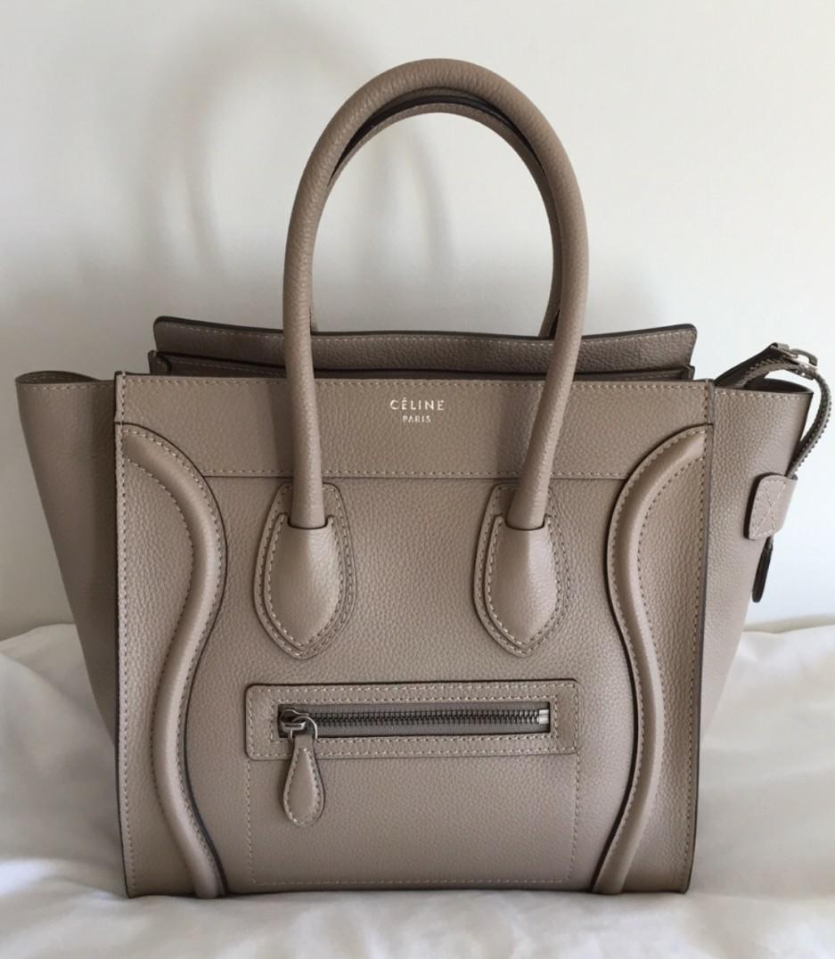 Celine Micro Luggage Tote Luxury Bags Wallets on Carousell