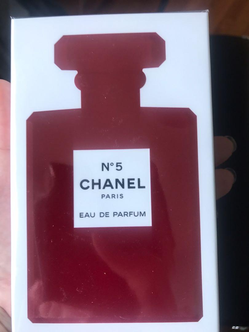 chanel red fragrance