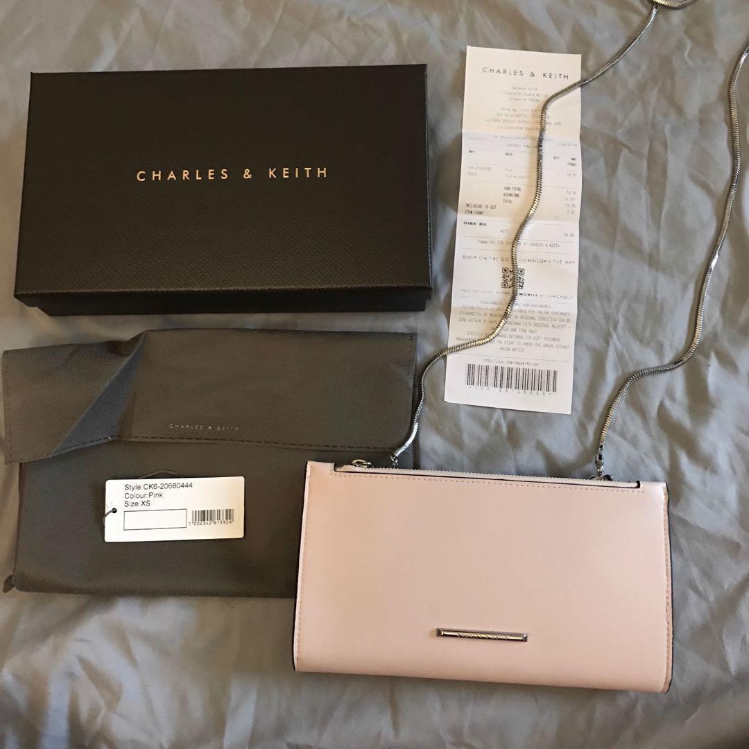 charles and keith wallet bag