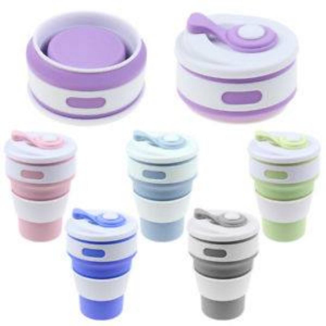 COLLAPSIBLE SILICONE CUP (Category: Coffee & Tea Tableware) located in Manila. Submitted by christimjose09 (Listing ID 211758834, Image 3). Description: Product details: ✔️Fashion shape, exquisite design, with insulation cup cover to avoid heat. ✔️Applicable for hold hot and cold drinks, safe for the dishwasher. ✔️Ideal for lunch, picnics, sporting events, outdoor travel, home life, business office, etc. ✔️Small size, light weight, can be folded 