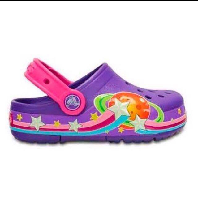 CrocsLights Galactic Clog Children Crocs Kids Lights Up