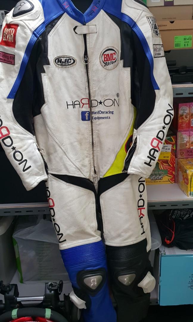Custom 1 piece racing suit, Motorcycles, Motorcycle Apparel on Carousell