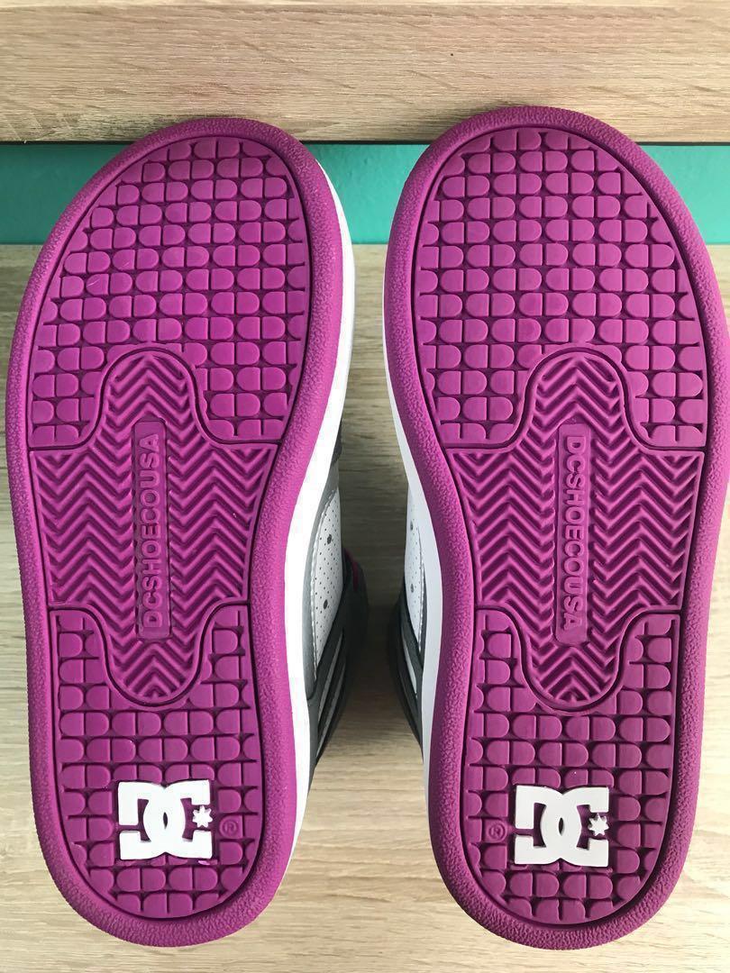 Purple discount dc shoes