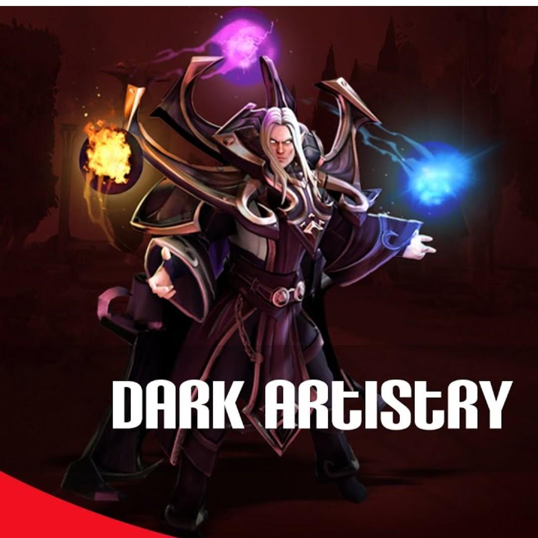 Dota2 Invoker Dark Artistry Cape On Carousell