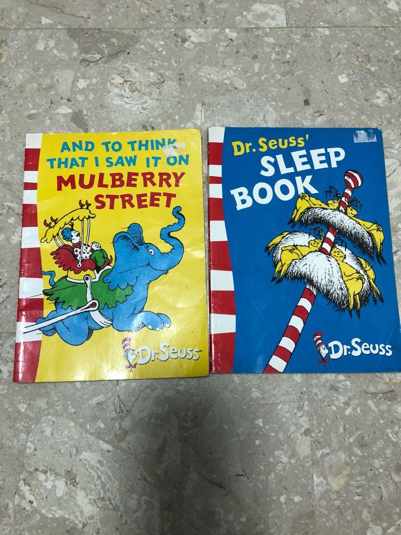Dr Seuss Sleep Book And To Think That I Saw It On Mulberry Street Books Stationery Children S Books On Carousell