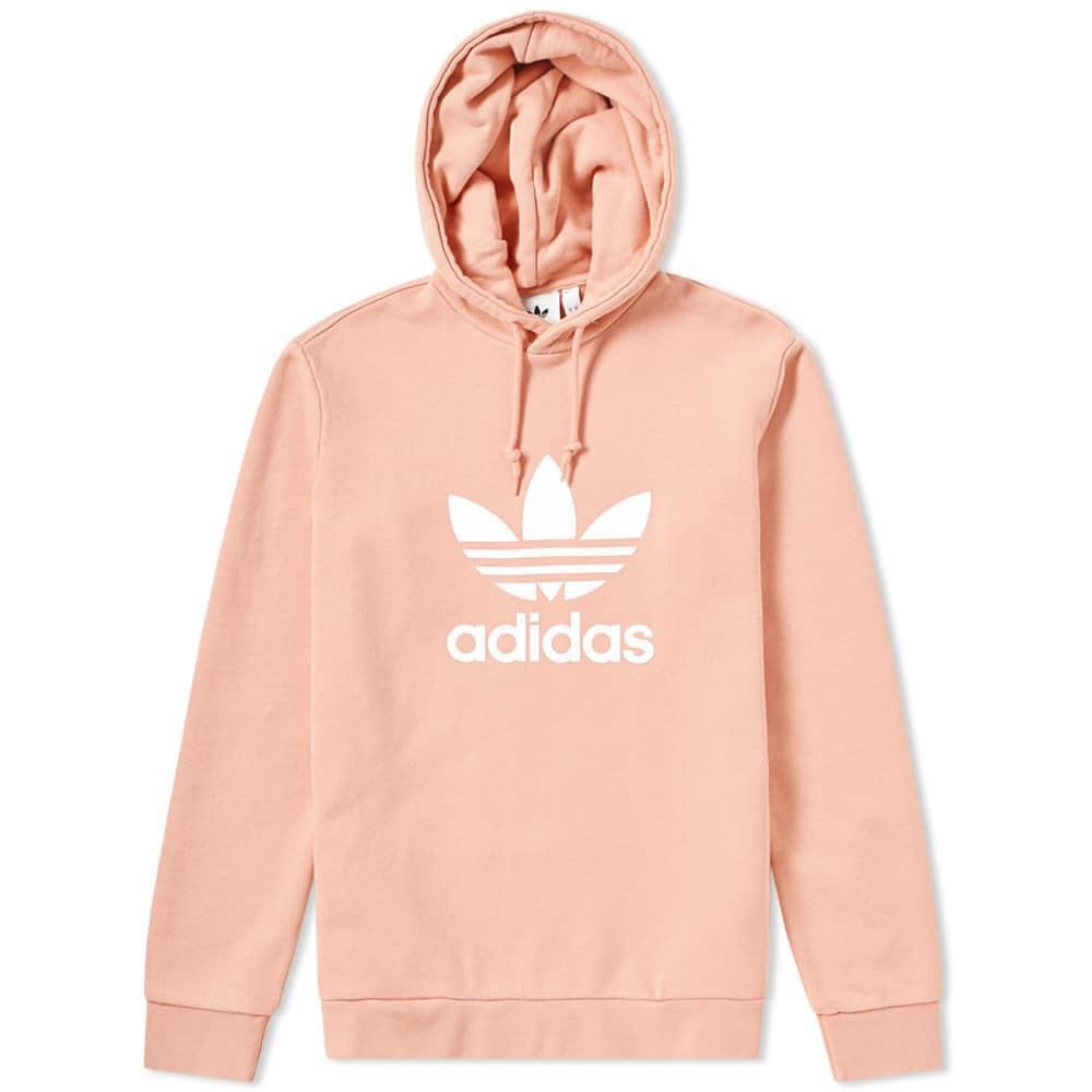 Dust pink adidas hoodie discount