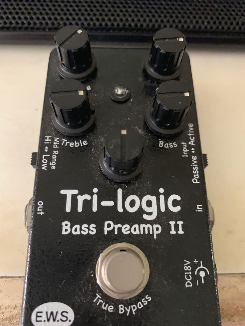 EWS TriLogic Bass Preamp 2, Hobbies & Toys, Music & Media, Musical