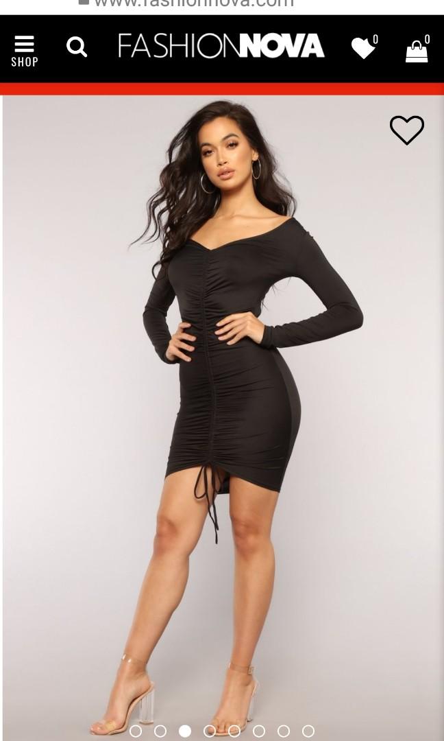 guangzhou ruched dress fashion nova Nova Ruched Dress  Phenom and Venom