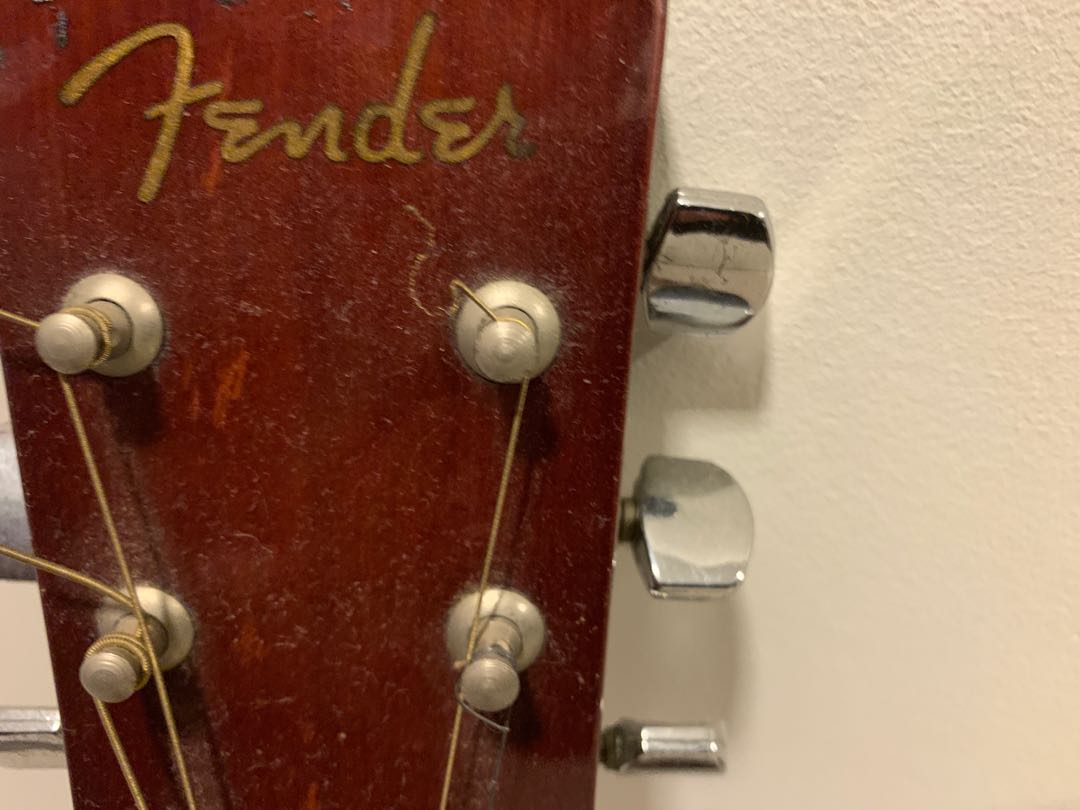 Fender DG4 Acoustic Guitar Hobbies Toys Music Media