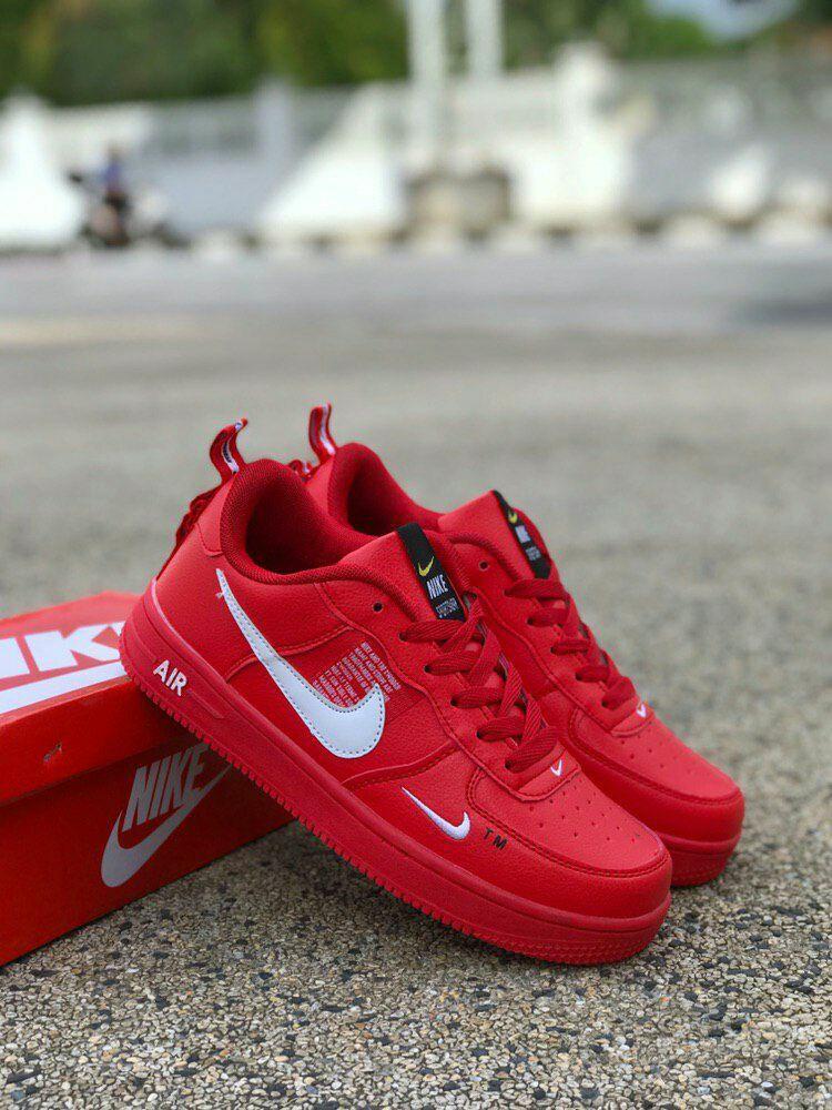 FREEPOZ NIKE AIRFORCE UTILITY RED LOW CUT Men s Fashion