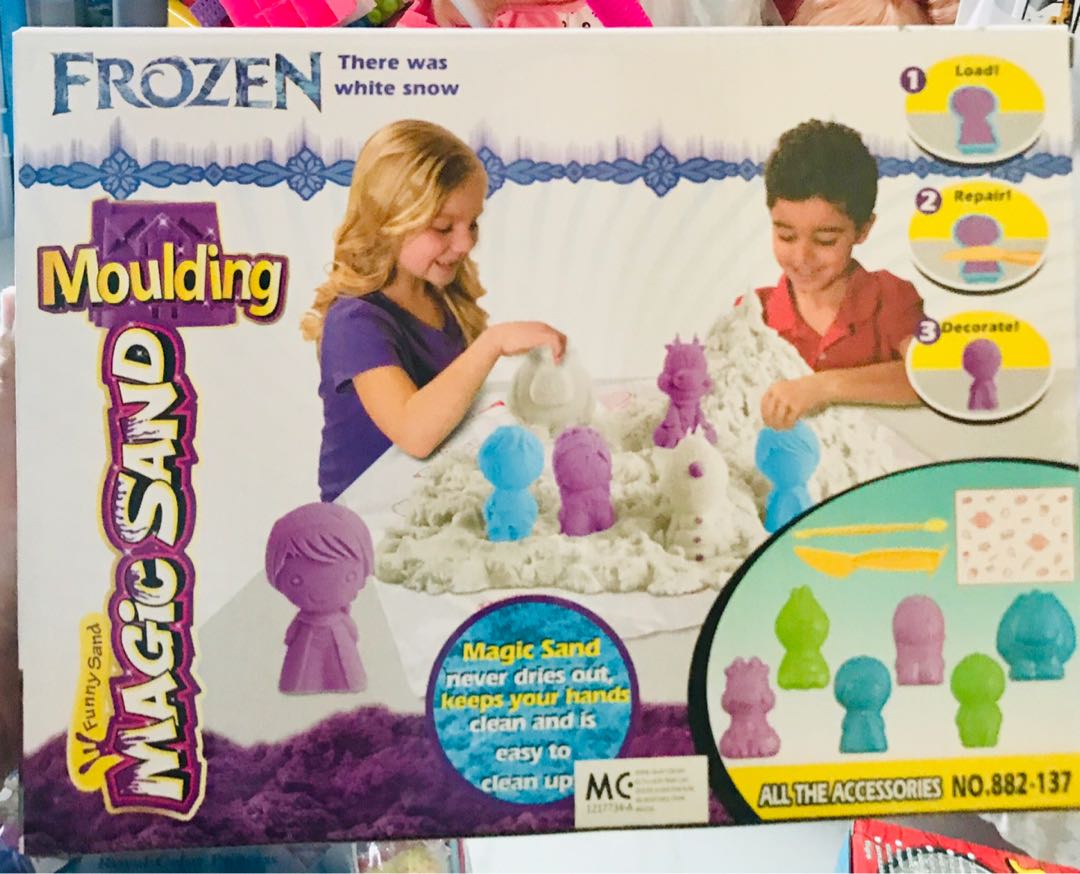 Frozen magic sand clearance