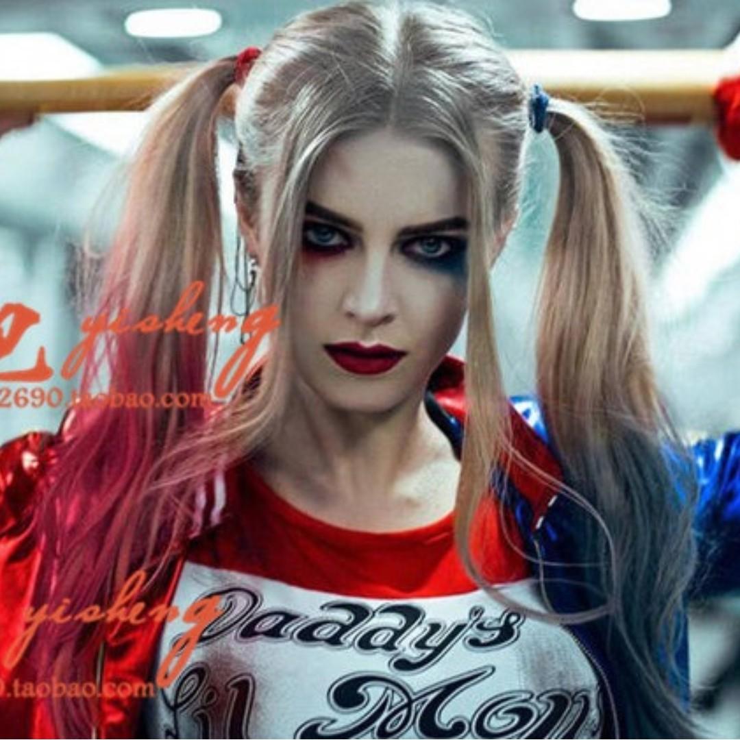 Harley Quinn (Joker's girlfriend) cosplay costume, Women's Fashion, New
