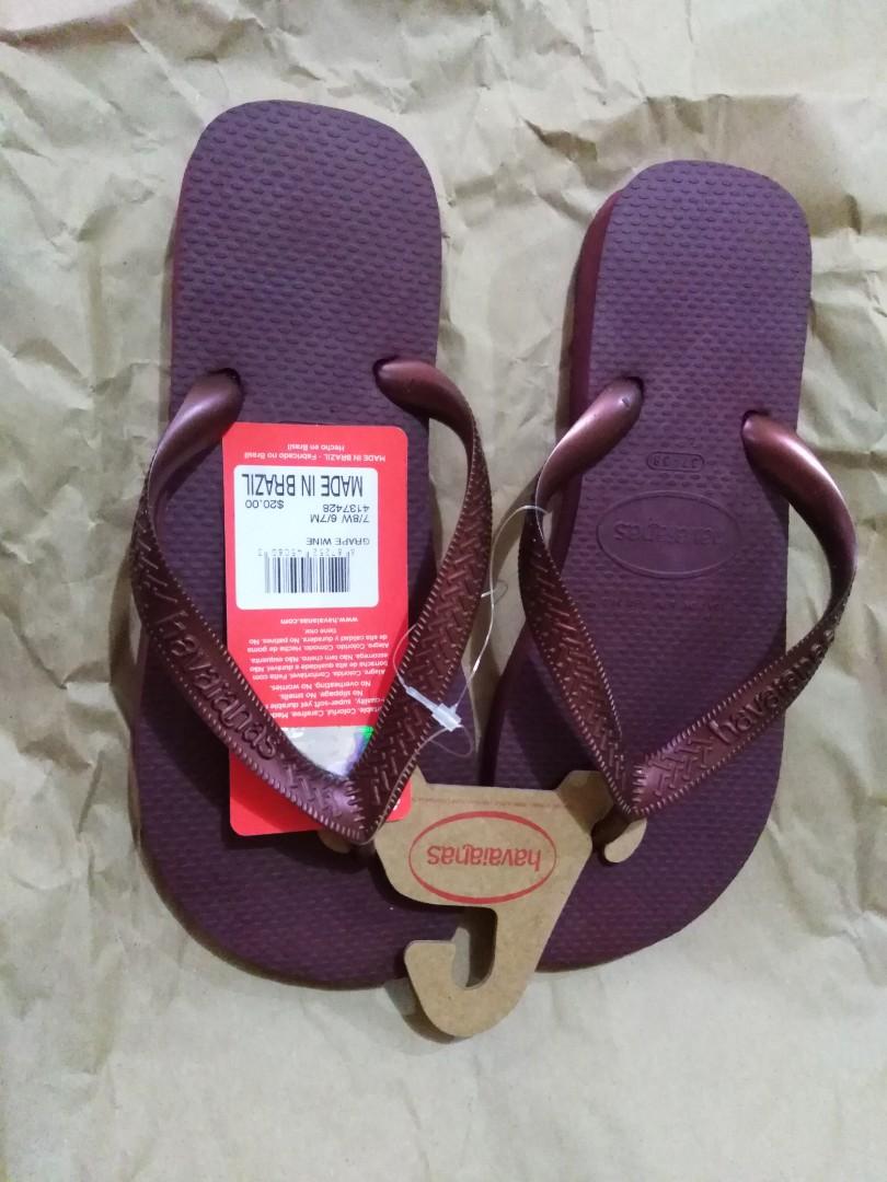 havaianas grape wine