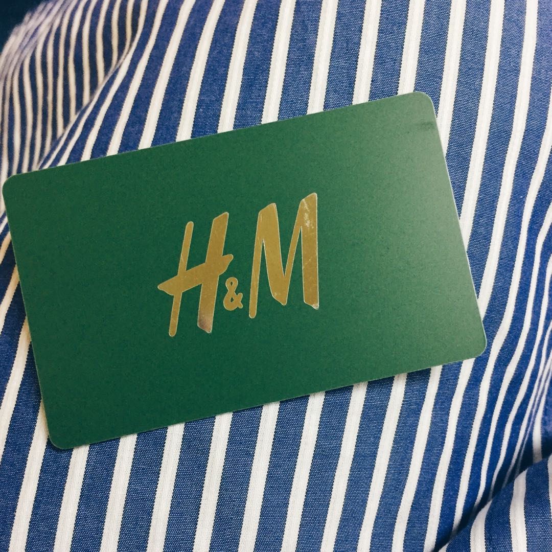 H M Gift Card Tickets Vouchers Gift Cards Vouchers On Carousell