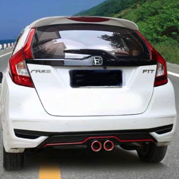 Honda Fit Gk 18 Rear Bumper Lip V3 Car Accessories Accessories On
