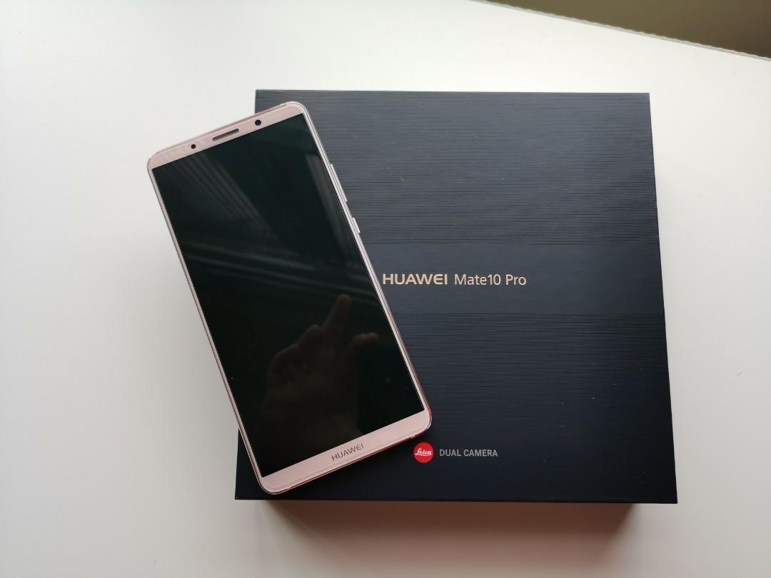 Huawei Mate 10 Pro Pink Gold Mobile Phones Tablets Android Phones Others On Carousell
