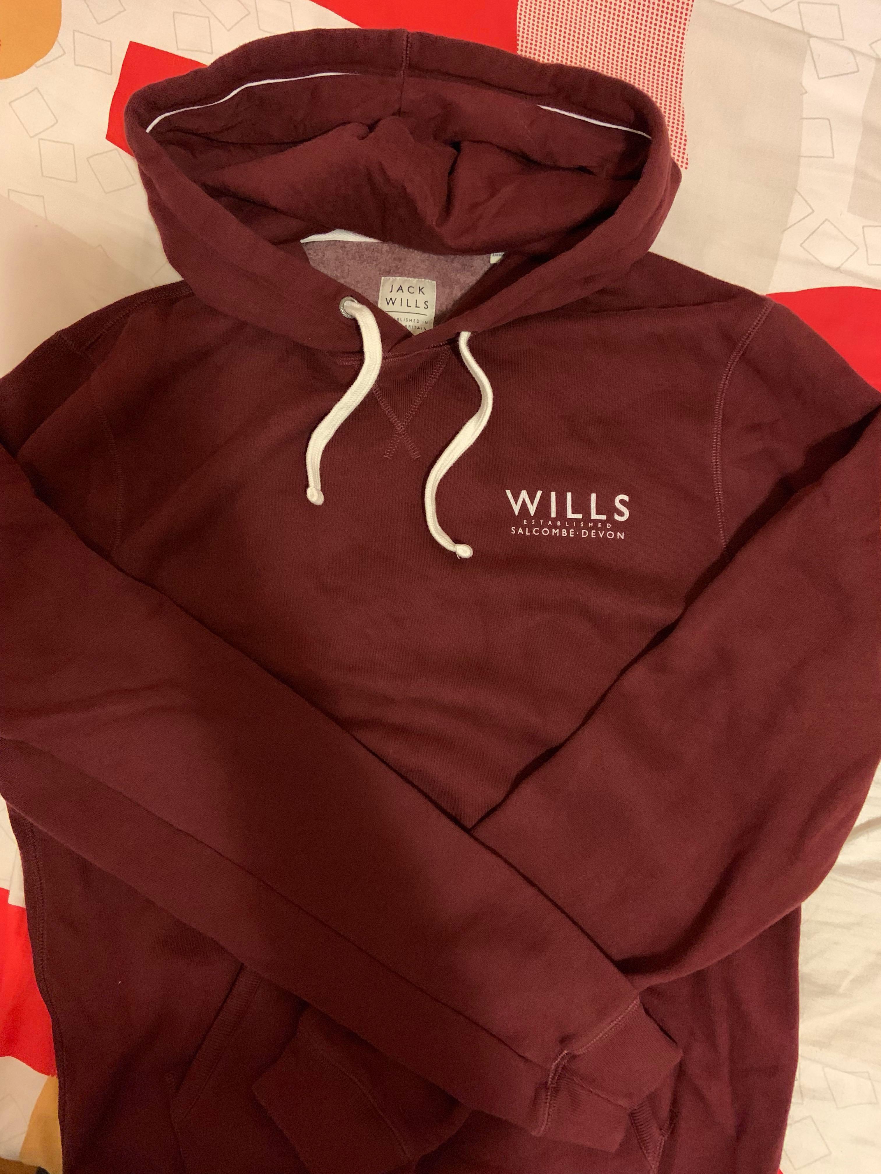 red jack wills hoodie