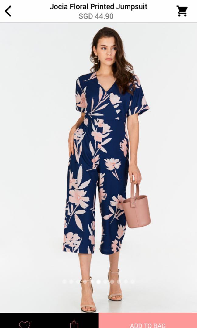 floral printed jumpsuit