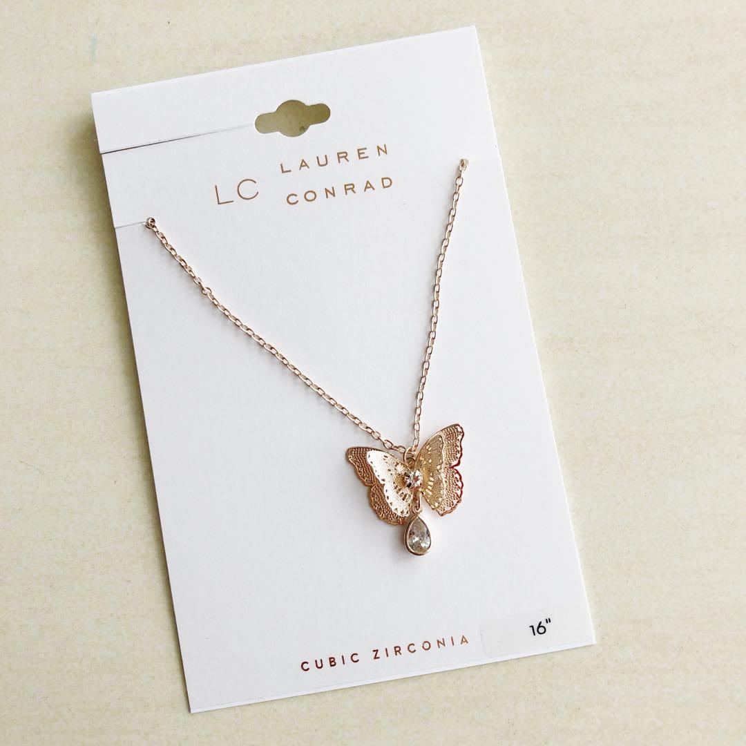 Lauren conrad butterfly necklace outlet