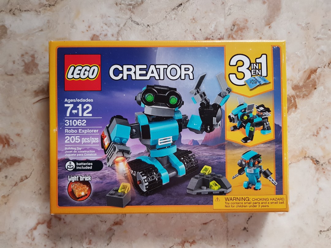 Lego Lego Creator 31062 Robo Explorer Building Toy Robot