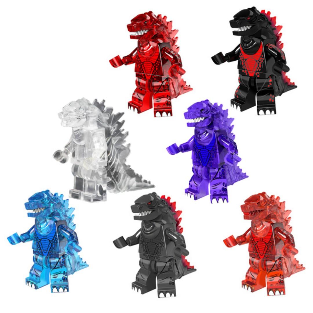 lego godzilla mini figures