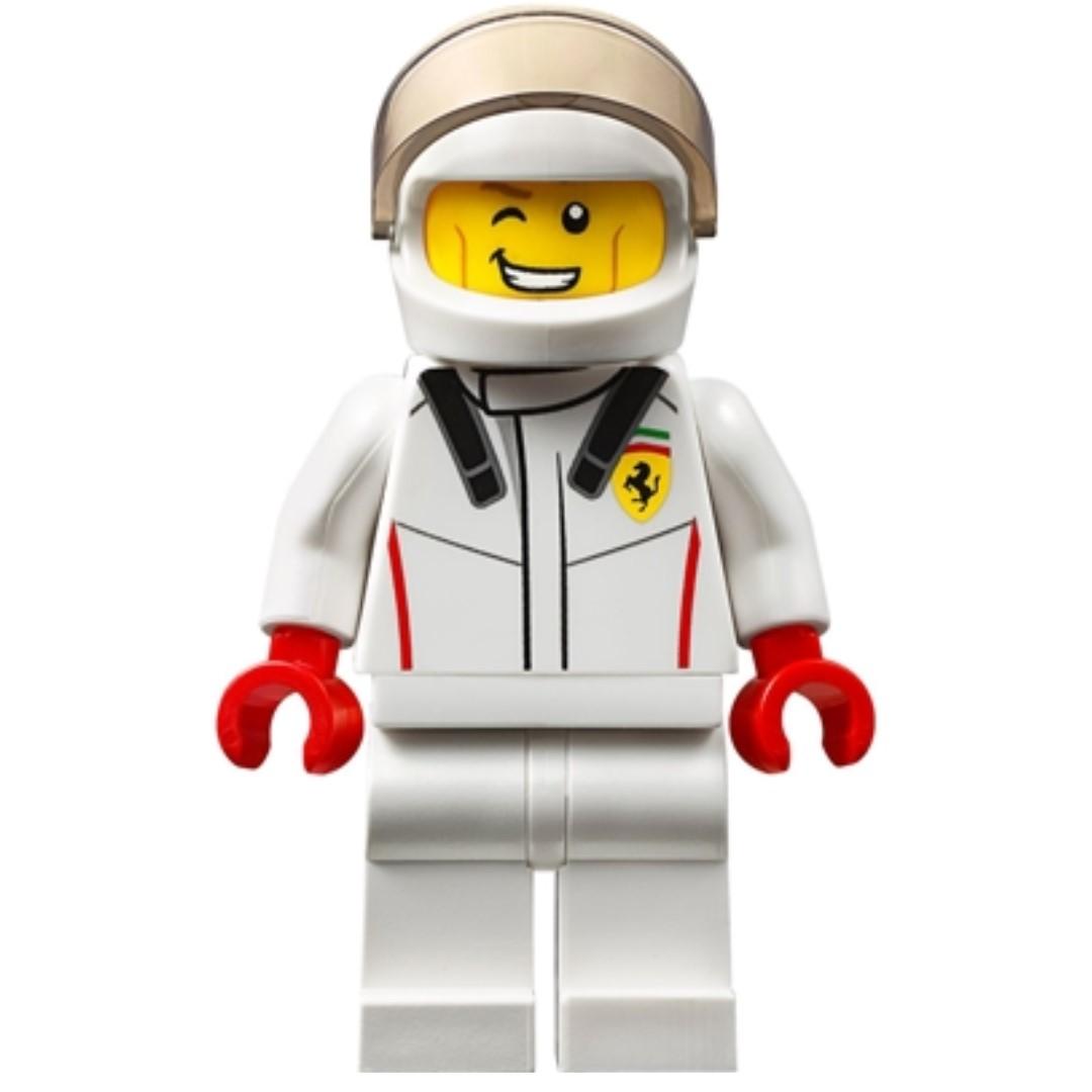 Lego Speed Champions Ferrari Driver 75882 Minifigure new