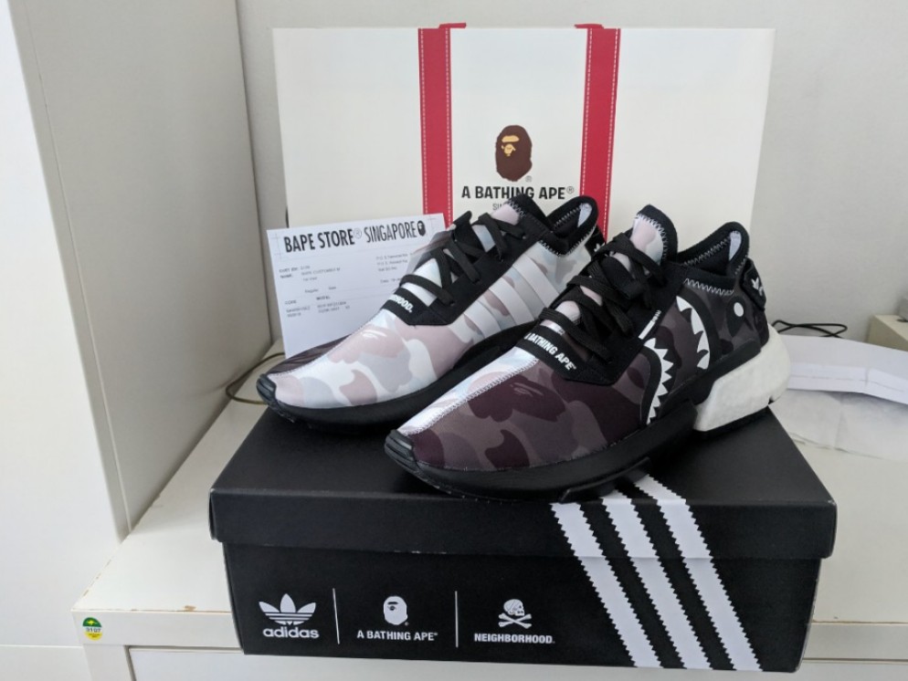 adidas x bape neighborhood