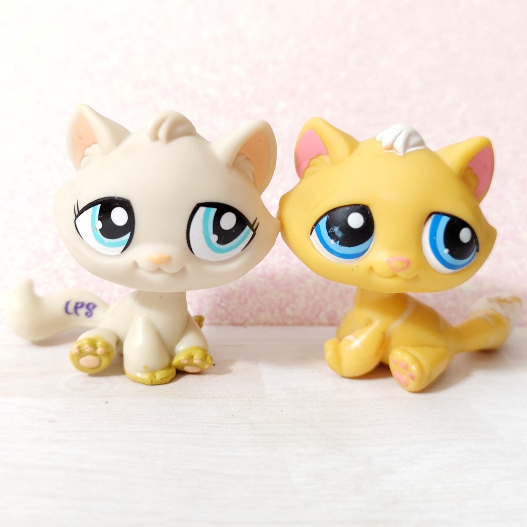 (Right sold) Littlest pet shop lps bon bon kitten cats, Hobbies & Toys, Toys & Games on Carousell