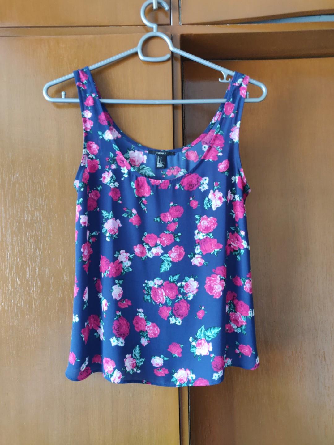 low cut tops forever 21