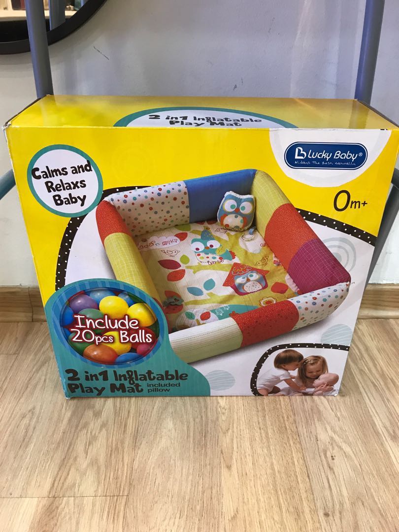 inflatable play mat