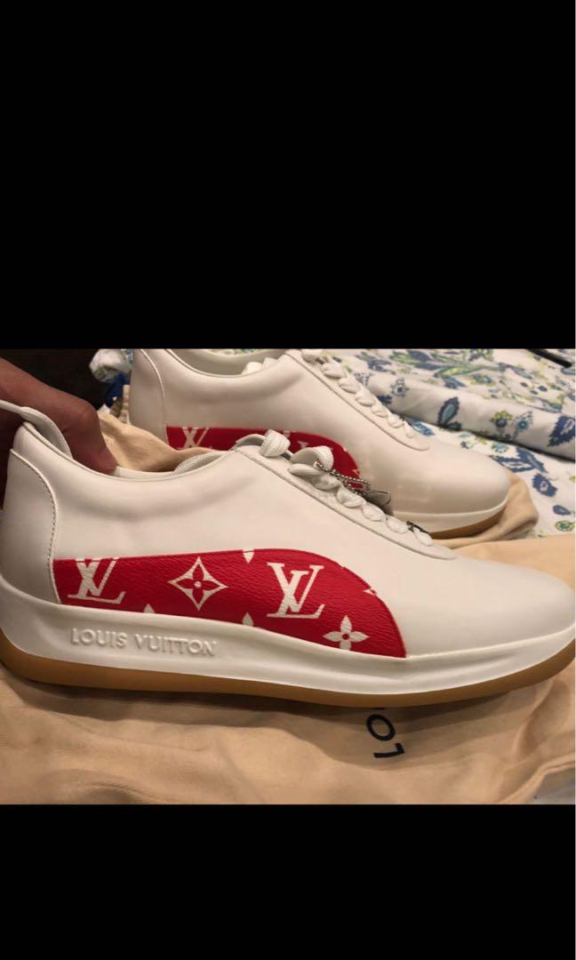 Louis Vuitton Sport Supreme White Monogram