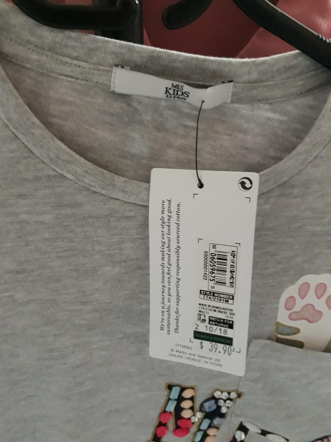Marks Spencer Kids Shirt 13 14y O Luxury Apparel Kids On Carousell Marks Spencer Kids Shirt 13 14y O Luxury Apparel Kids On Carousell