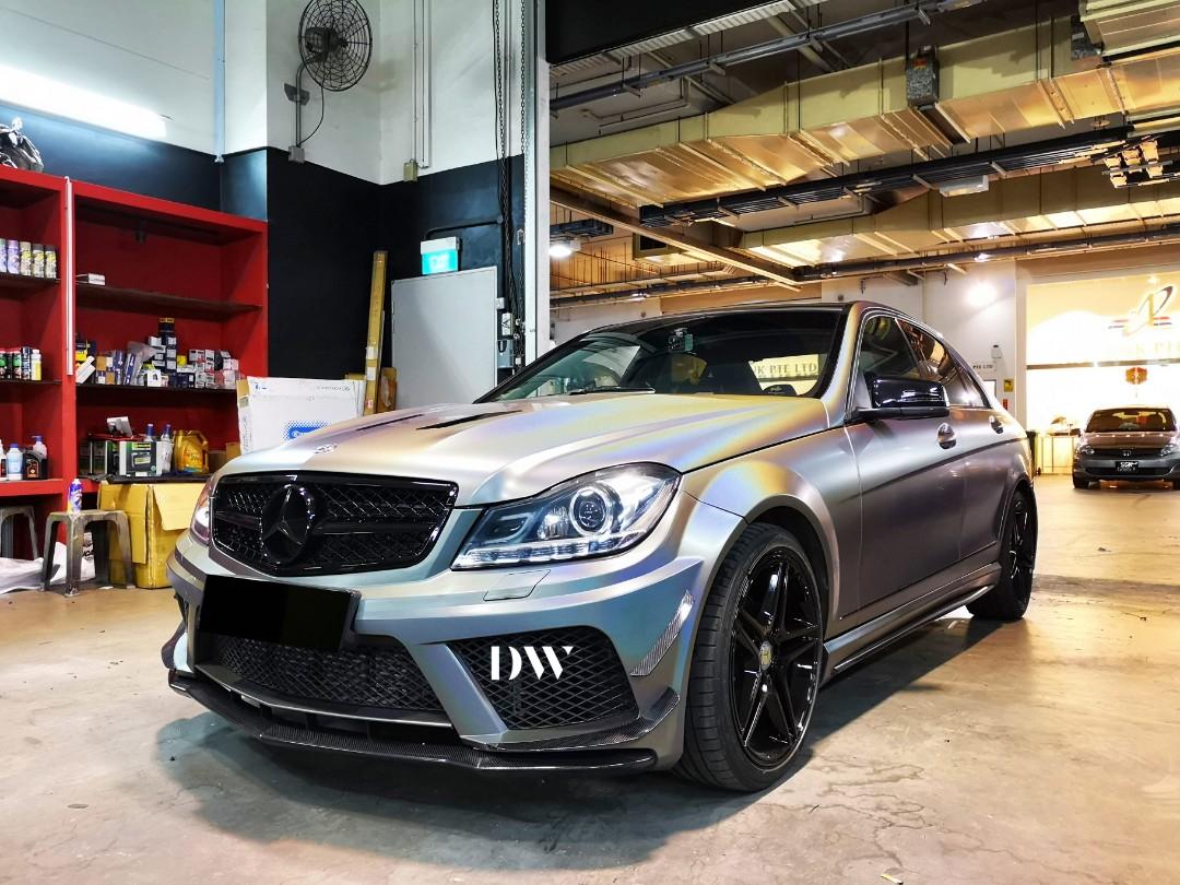 Mercedes Benz C63 Amg W204 Black Series
