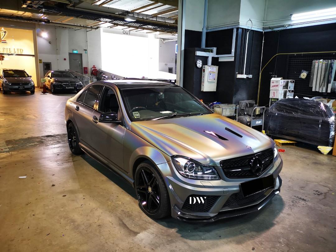 Mercedes Benz W204 Amg C63 Black Series Bodykit Pp Taiwan