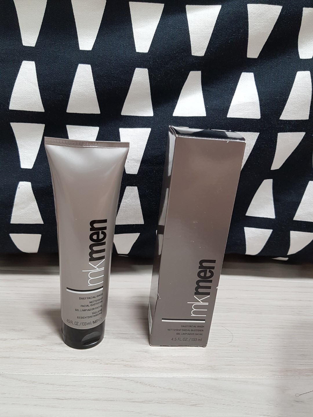 mk men facial wash