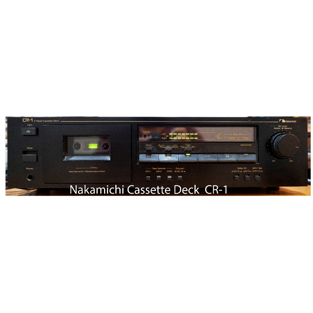Nakamichi Cr 1 Cassette Deck Electronics Audio On Carousell